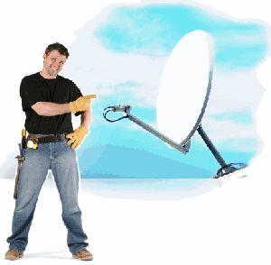 satellite dish installer
